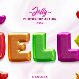 Jelly Photosop Action