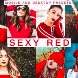 SEXY RED Lightroom Presets Premium 2732941