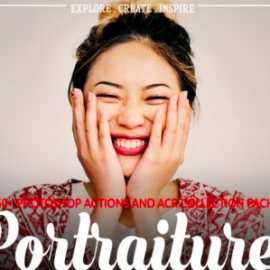 300+ Portraiture Photoshop Actions & ACR