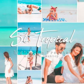 CreativeMarket – 72. St. Tropical 4490075