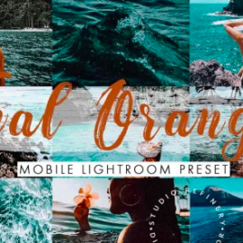 CreativeMarket – Teal Orange Mobile Lightroom Presets 4488157