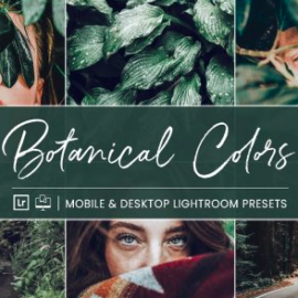 CreativeMarket – Lightroom Presets Botanical Colors 4410278