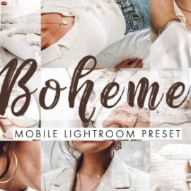 CreativeMarket – Boheme Mobile Lightroom Presets 4488100