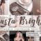 CreativeMarket – Insta Bright Mobile Lightroom Preset 4488136