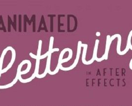 Animated Lettering in After Effects Tutorial