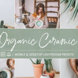 CreativeMarket – Lightroom Presets Organic Ceramic 4410274