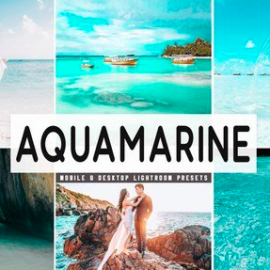 Aquamarine Mobile & Desktop Lightroom Presets