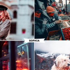 CreativeMarket – Sophia Photoshop Action 4404495