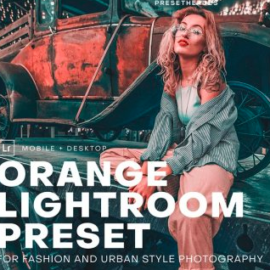 CreativeMarket – PH Orange Lightroom Presets V1 4552311