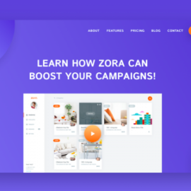 Zora Landing Page