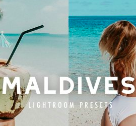 CreativeMarket – MALDIVES TROPICAL LIGHTROOM PRESETS 4462473