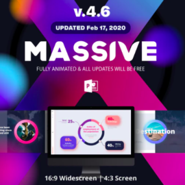 Massive X Presentation Template v.4.6 Fully Animated Free Download