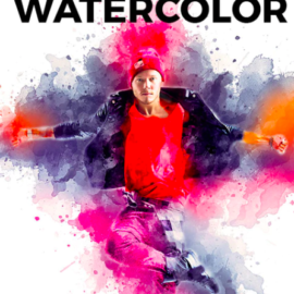 Watercolor Photoshop Action Free Download