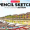 Pencil Sketch Photoshop Action Free Download