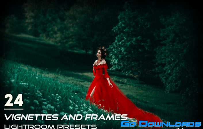 24 Vignettes and Frames Lightroom Presets Free Download