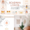 Bohemian Logo Set 3635073 PSD Free Download