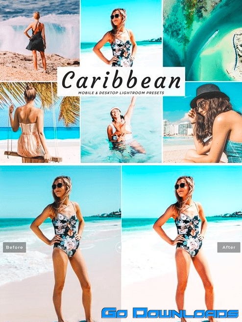 Caribbean Mobile & Desktop Lightroom Presets Free Download