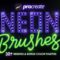 CreativeMarket – 30+ Procreate Neon Brushes 4613024 Free Download