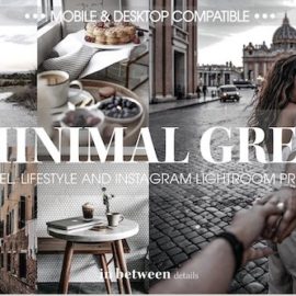 CreativeMarket – Minimal Grey Lightroom Mobile Preset 3836032 Free Download