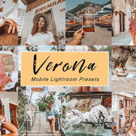 CreativeMarket – Mobile Lightroom Presets VERONA 3842347 Free Download