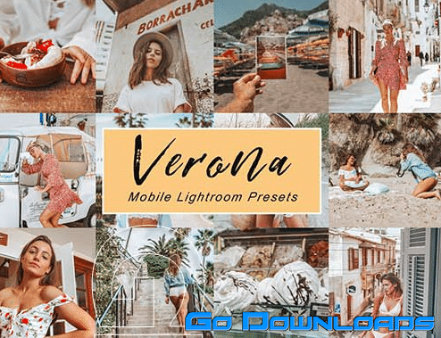 CreativeMarket - Mobile Lightroom Presets VERONA 3842347 Free Download