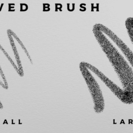 CreativeMarket Texture Brush Trio Pack Free Download