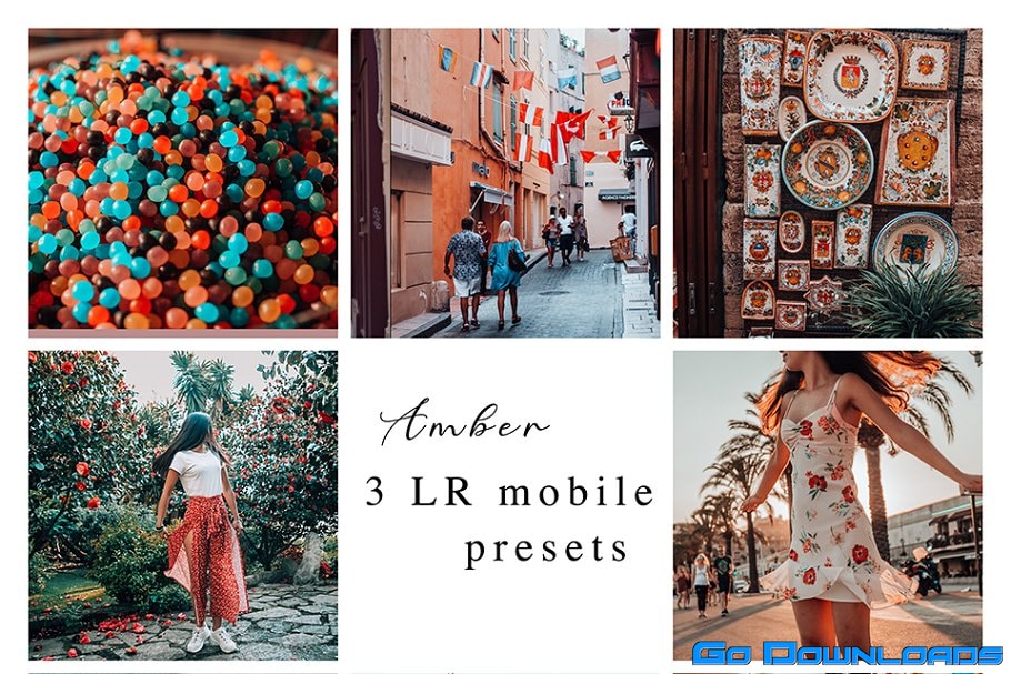 Creativemarket - Amber Lightroom Mobile Preset 3837945 Free Download