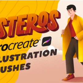 Esteros Procreate Illustration Brushes Free Download