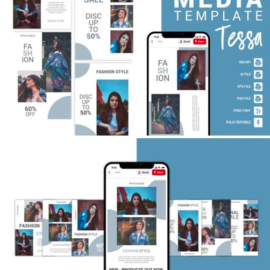 Fashion Pinterest Templates 3625853 PSD Free Download