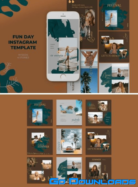 Fun Day Instagram Templates 3623747 PSD Free Download