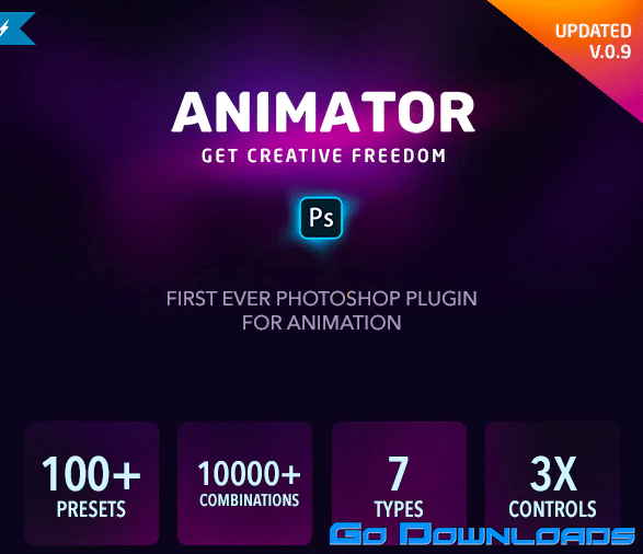 GraphicRiver Animator Photoshop Plug-in for Animated Effects 25403011 Free Download