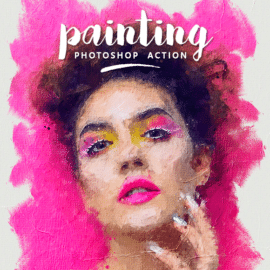 GraphicRiver Painting Photoshop Action 23750254 Free Download