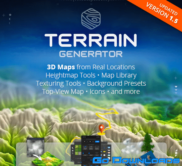 Graphicriver 3D Map Generator - Terrain from Heightmap V1.5 20244806 Free Download