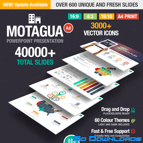 Graphicriver Motagua - Multipurpose PowerPoint Template 10348960 Free Download