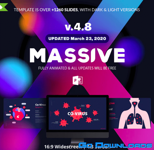 Massive X Presentation Template v.4.8 Fully Animated Free Download