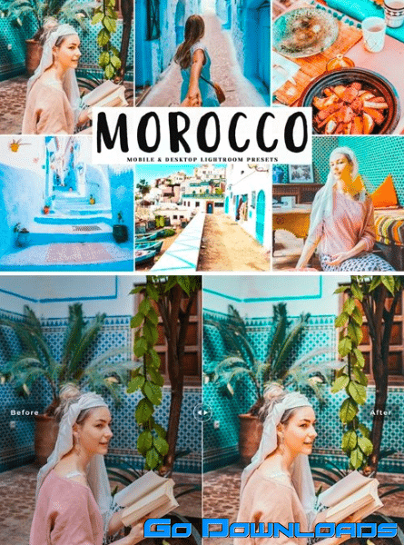 Morocco Mobile & Desktop Lightroom Presets Free Download