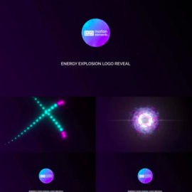 MotionElements Energy Explosion Logo Reveal 11385219 Free Download