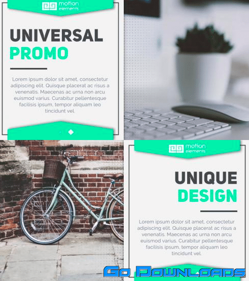 MotionElements Presentation Promo 11385440 Free Download