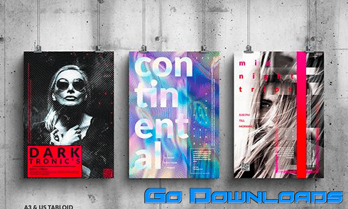 Music Event Big Poster Design Bundle 2 PSD Free Download