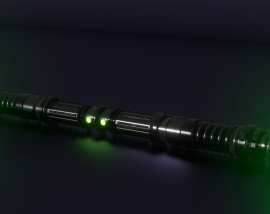 Blender 2.8 Model a Lightsaber Beginners Project