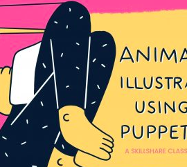 Animating Illustrations using the Puppet Tool