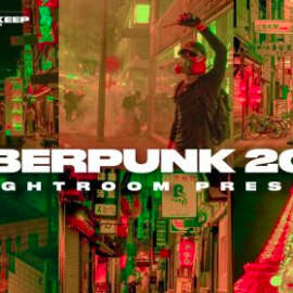 CreativeMarket – CYBERPUNK 2020 FILM LIGHTROOM PRESET 4559642