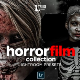 CreativeMarket – HORROR FILM Lightroom Presets 4628246 Free Download