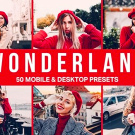 CM – 50 Wonderland Lightroom Presets LUTs 4511956 Free Download