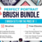 CreativeMarket – Perfect Portrait Brush Bundle 4383361 Free Download