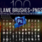 CreativeMarket – 100 Photoshop Flame Brushes + PNGs 4420561 Free Download