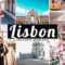 Lisbon Pro Lightroom Presets 3666331 Free Download