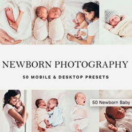 50 Newborn Baby Lightroom Presets and LUTs Free Download