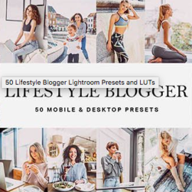 50 Lifestyle Blogger Lightroom Presets and LUTs Free Download