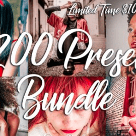 CreativeMarket – 200 LR Presets Limited Time Sale 4579285 Free Download